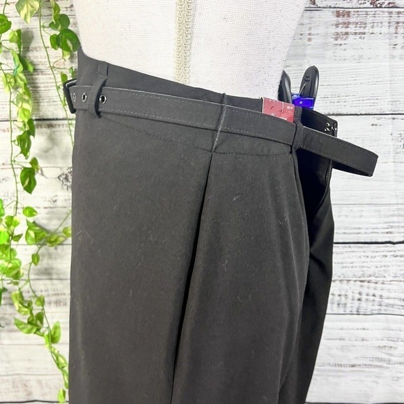 JM Collection Tummy Control Skirt sz 10 Black Classic Straight Pencil Knee Slim - Picture 8 of 12